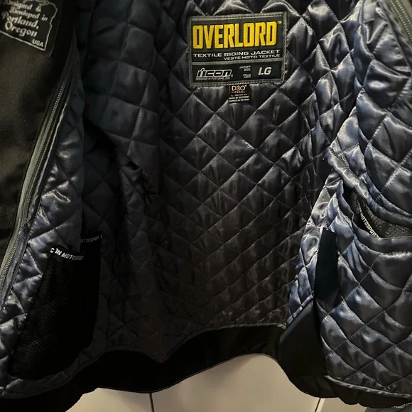 ICON Overlord Textile Riding Moto Jacket - Picture 7 of 7